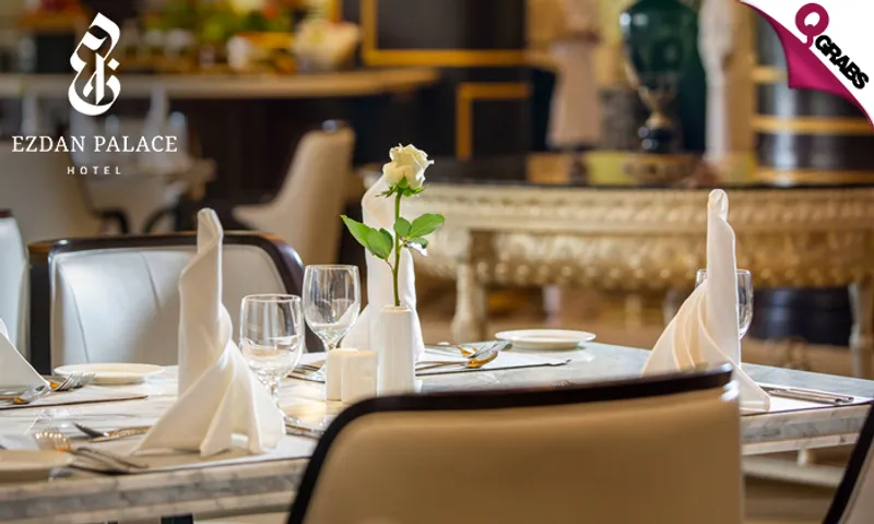 Thursday OR Friday BBQ Tabletop Dinner Buffet in Ezdan Palace Hotel!